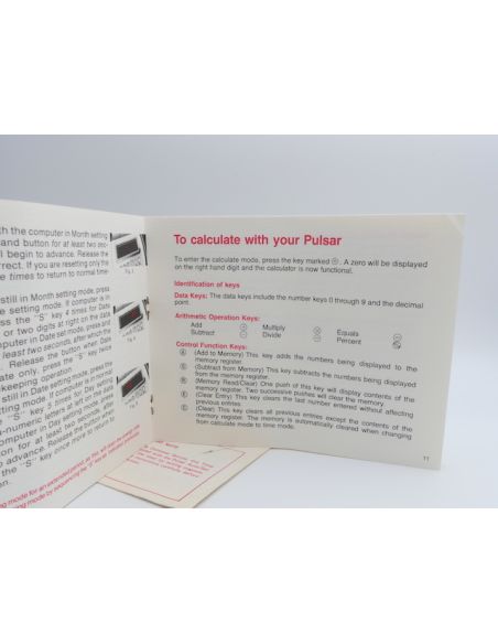 copy ofPulsar Calculator stylo + booklet