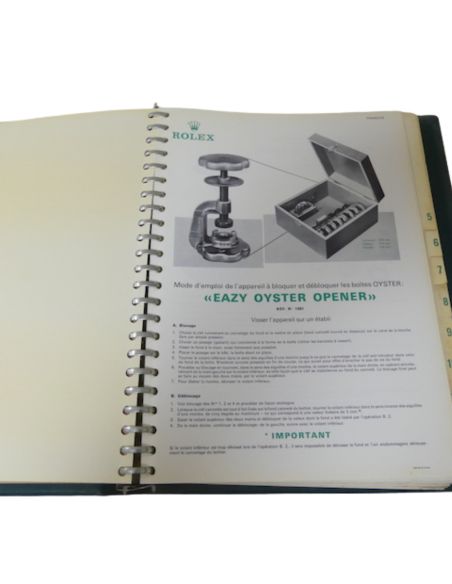 copy ofRolex R5 Catalogue des pièces - Spare parts Catalogue