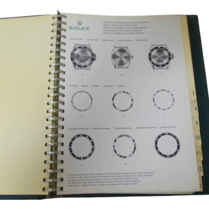 copy ofRolex R5 Catalogue des pièces - Spare parts Catalogue