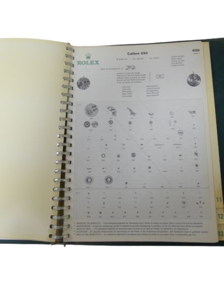 copy ofRolex R5 Catalogue des pièces - Spare parts Catalogue