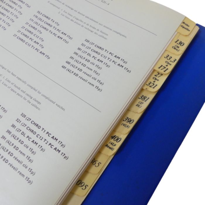 Omega GF 620-4 Catalogue des pièces - Spare parts Catalogue