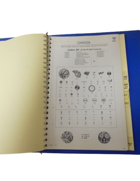 Omega GF 620-4 Catalogue des pièces - Spare parts Catalogue