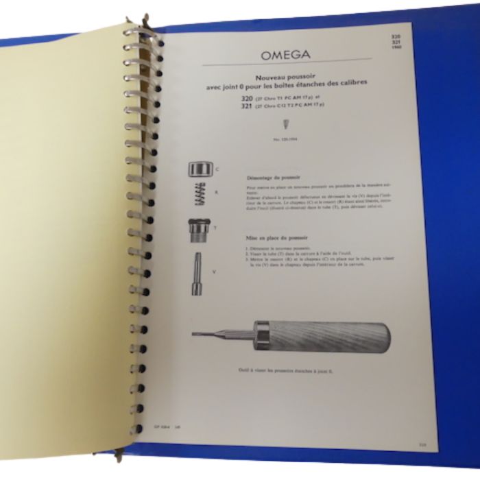 Omega GF 620-4 Catalogue des pièces - Spare parts Catalogue