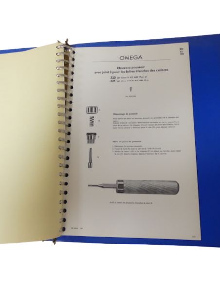 Omega GF 620-4 Catalogue des pièces - Spare parts Catalogue