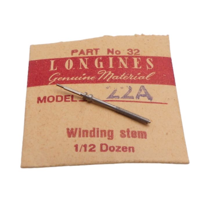Longines 22A - 401 Tige de remontoir (à l'unité) - Winding stem (per unit)