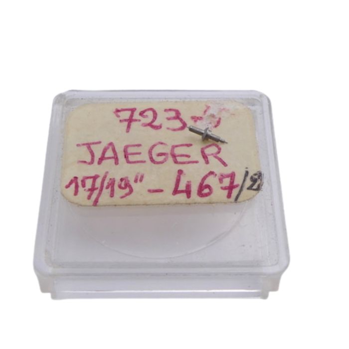 Jaeger LeCoultre 467 - 723 Axe de balancier- Balancer staff pivoted - Ht: 4,70mm