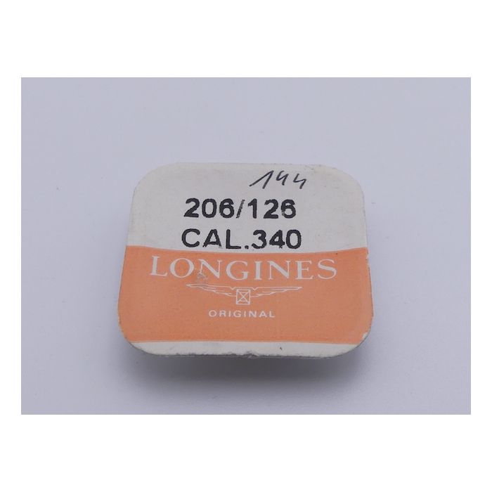 Longines 340 - 206/126 Roue de centre avec barrette (à l'unité) - Center wheel with cock (per unit)
