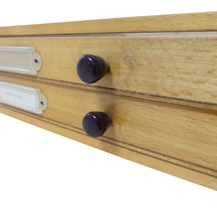 Bergeon / Robur Bloc en bois 2 tiroirs - Wood drawer