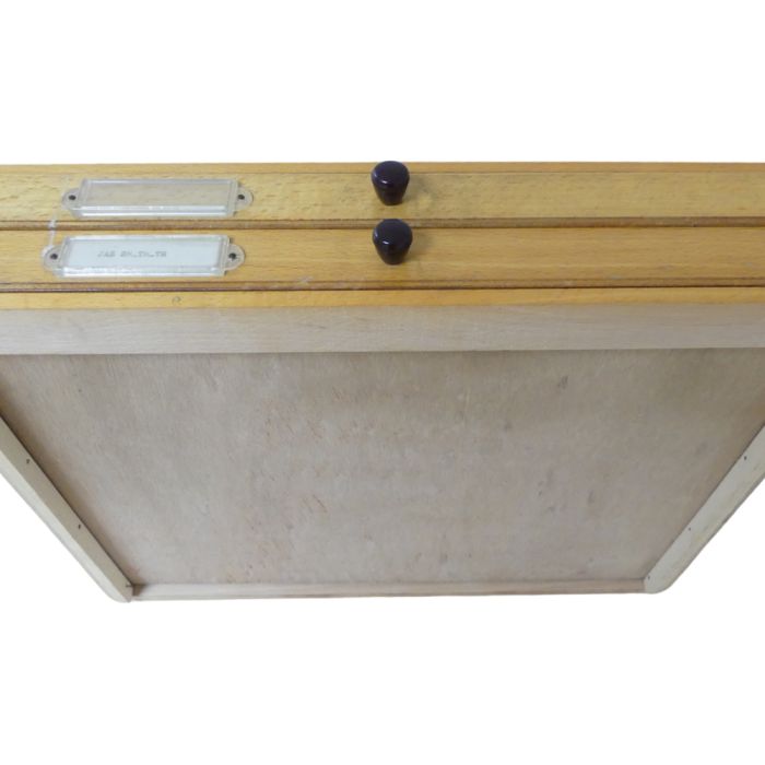 Bergeon / Robur Bloc en bois 2 tiroirs - Wood drawer