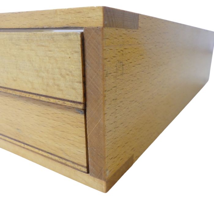 Bergeon / Robur Bloc en bois 2 tiroirs - Wood drawer