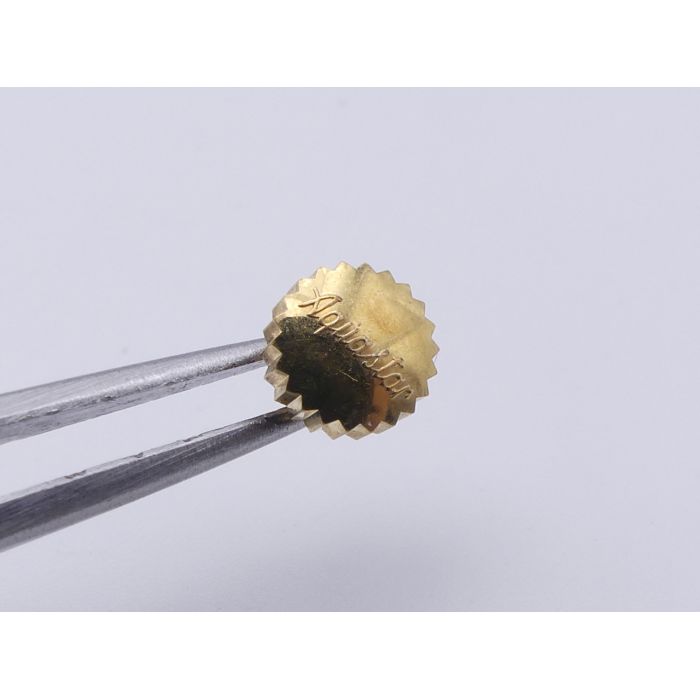 Aquastar Couronne vintage dorée - Golden crown - 6mm