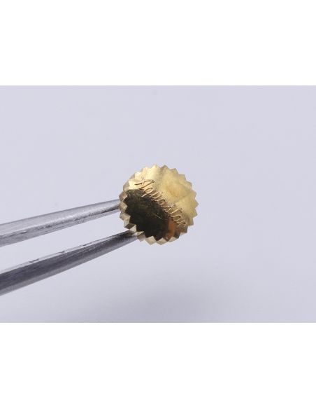Aquastar Couronne vintage dorée - Golden crown - 6mm