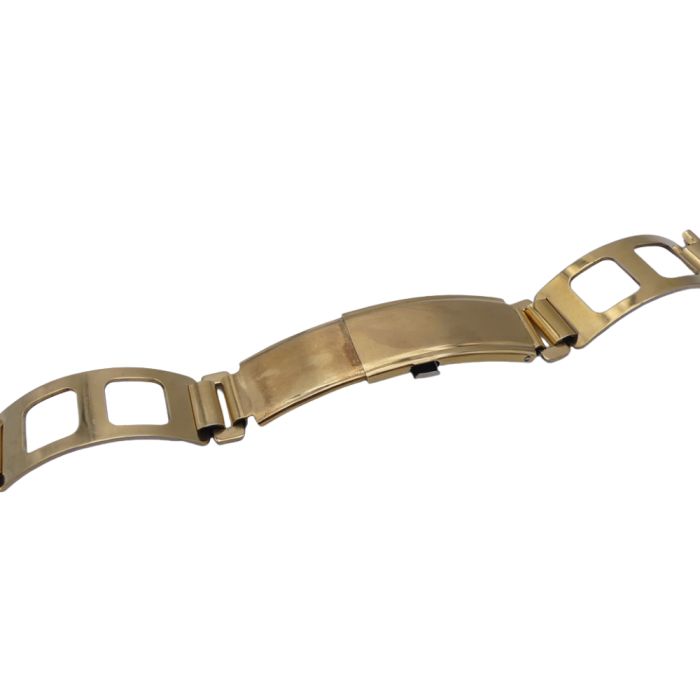 Expandro bracelet plaqué or - gold plated strap - 18mm