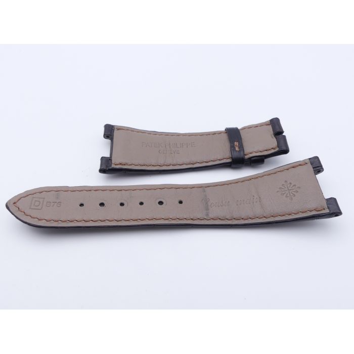 Patek Philippe Nautilus bracelet croco - Genuine croco strap - B76