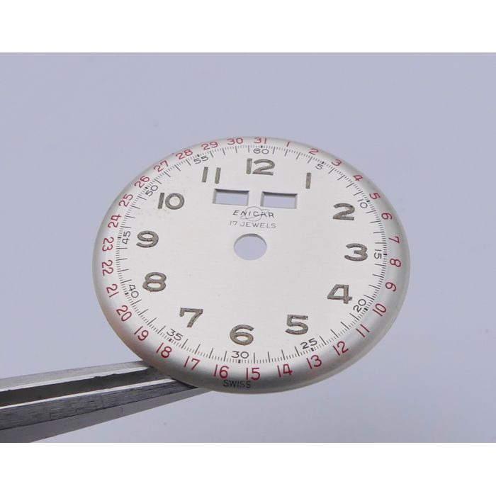 Enicar Triple quantième Cadran - Dial