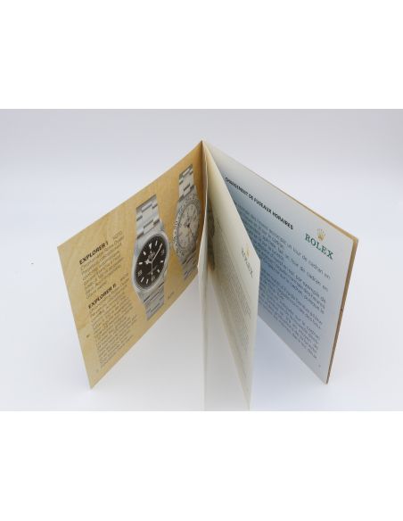 copy ofRolex Day-Date Booklet - 1987