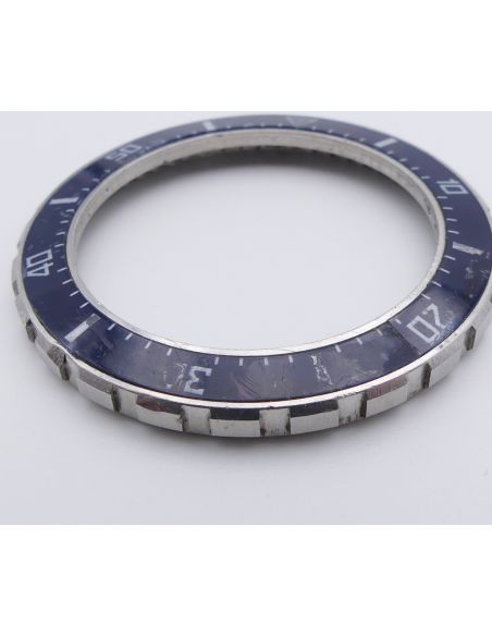 Aquastar Benthos 500 Lunette bleue - Blue bezel - Ref: 1002