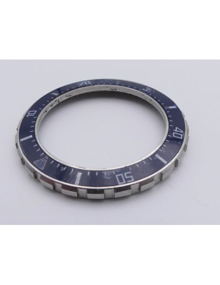 Aquastar Benthos 500 Lunette bleue - Blue bezel - Ref: 1002