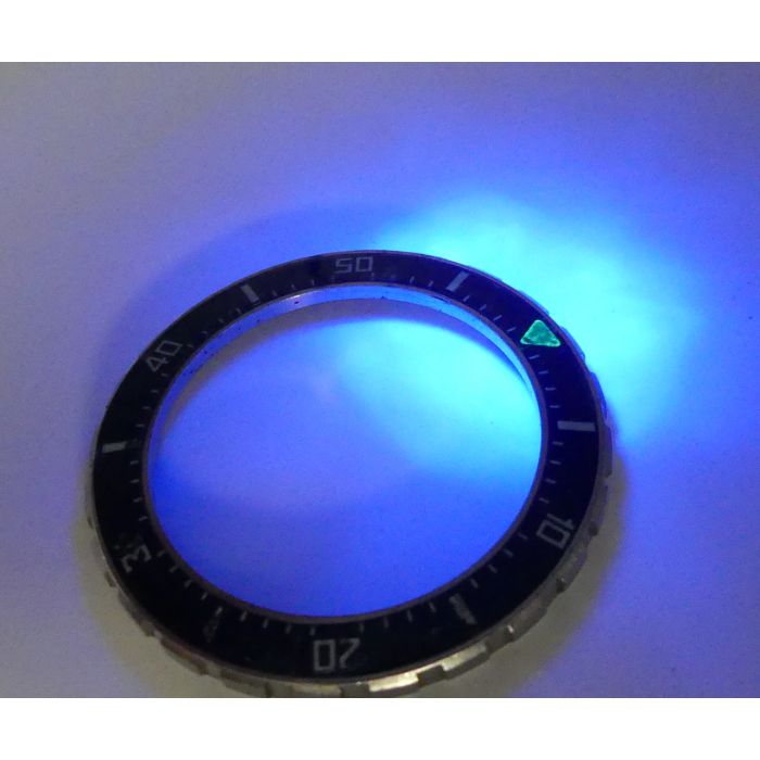 Aquastar Benthos 500 Lunette bleue - Blue bezel - Ref: 1002