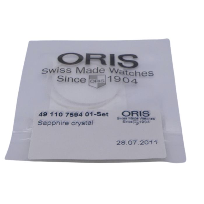 Oris 7594 Verre - Sapphire crystal