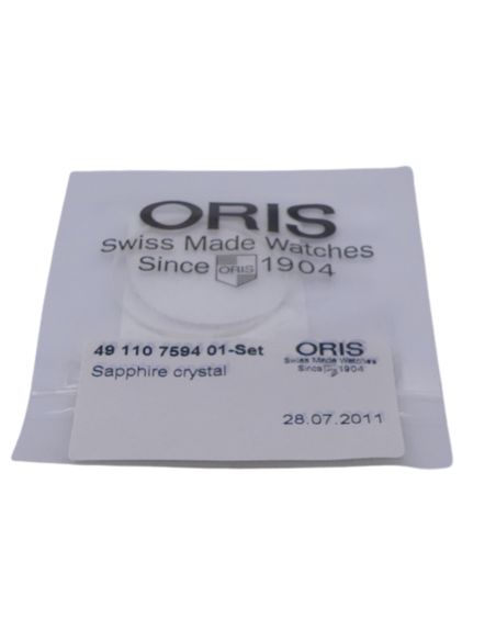 Oris 7594 Verre - Sapphire crystal