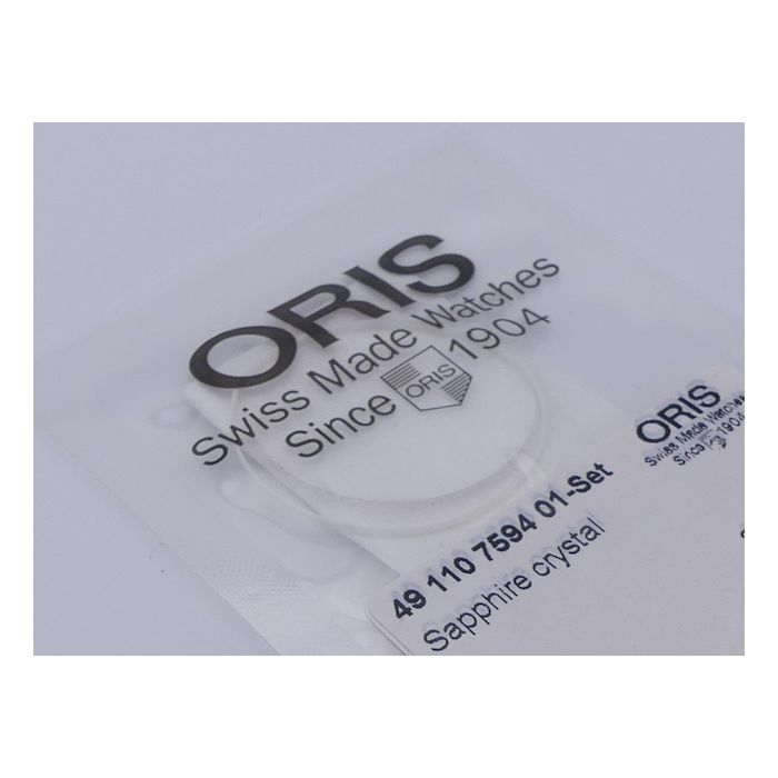 Oris 7594 Verre - Sapphire crystal