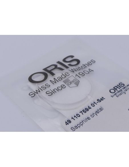 Oris 7594 Verre - Sapphire crystal