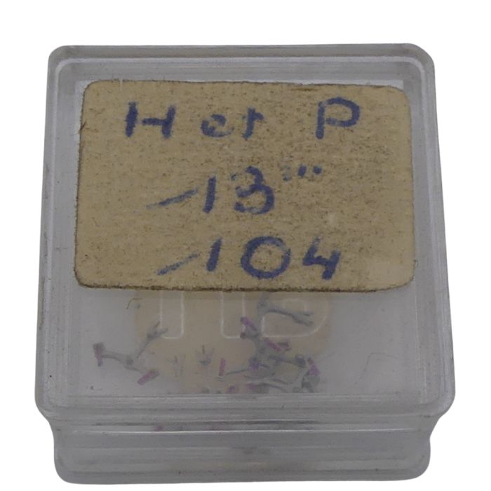 HP 104 - 710 Ancre montée (à l'unité) - Jewelled pallet fork and staff (per unit)