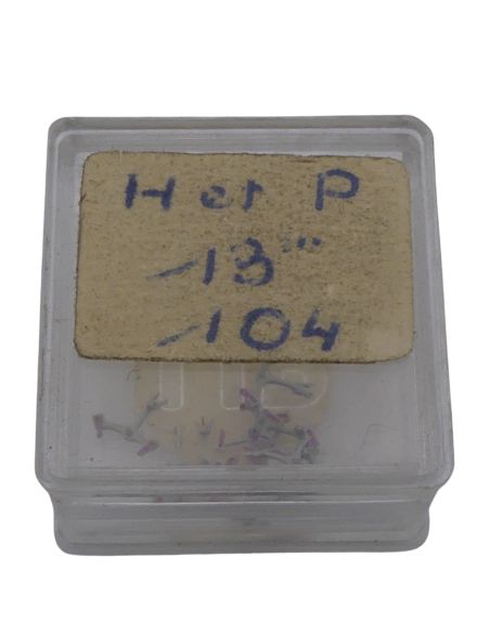 HP 104 - 710 Ancre montée (à l'unité) - Jewelled pallet fork and staff (per unit)