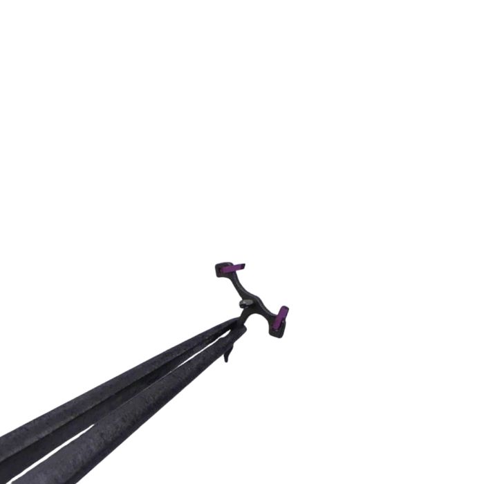 HP 601 - 710 Ancre montée (à l'unité) - Jewelled pallet fork and staff (per unit)