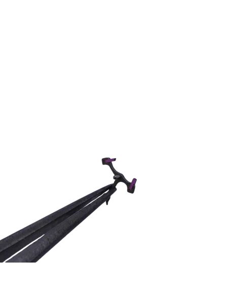 HP 601 - 710 Ancre montée (à l'unité) - Jewelled pallet fork and staff (per unit)