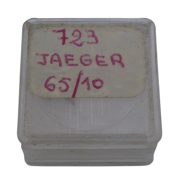 Jaeger LeCoultre 65/10 - 723 Axe de balancier (à l'unité) - Balancer staff pivoted (per unit)