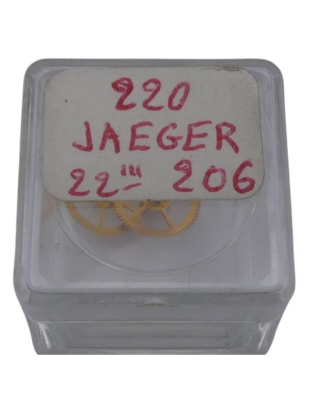 Jaeger LeCoultre 206 - 220 Roue de seconde court pivot (à l'unité) - Fourth wheel and pinion without second hand bit (per unit)