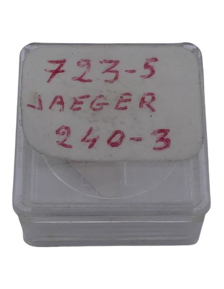 Jaeger LeCoultre 240/3 - 723 Axe de balancier (à l'unité) - Balancer staff pivoted (per unit)