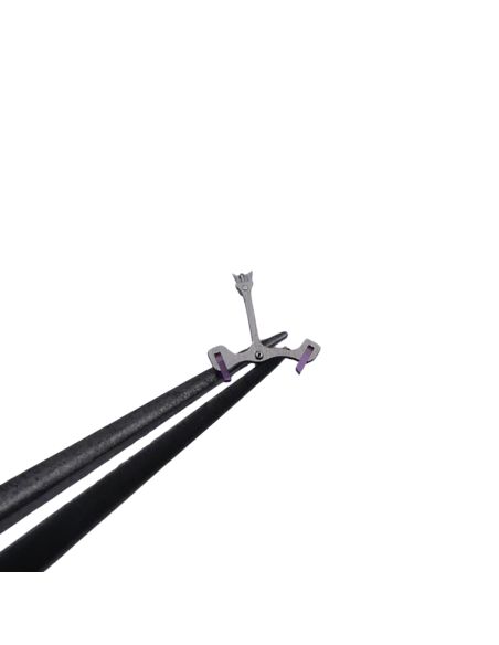 Jaeger LeCoultre 413 - 710 Ancre montée (à l'unité) - Jewelled pallet fork and staff (per unit)