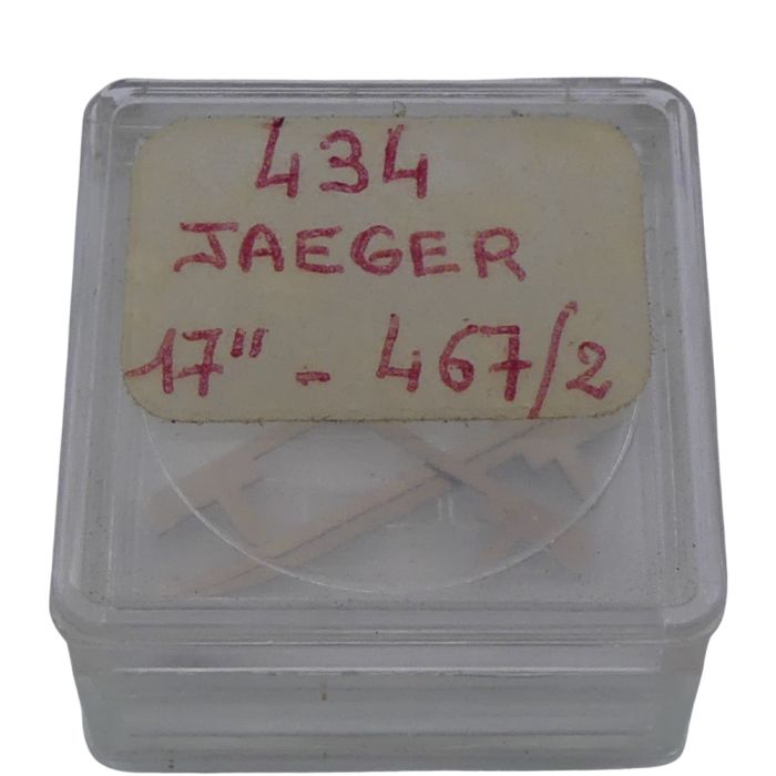 Jaeger LeCoultre 467/2 - 723 Axe de balancier (à l'unité) - Balancer staff pivoted (per unit)