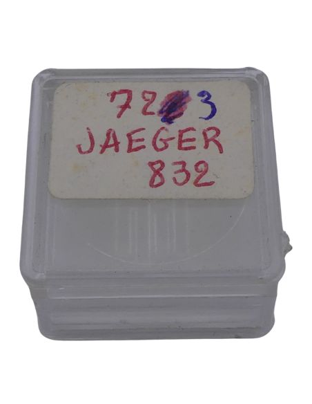 Jaeger LeCoultre 832 - 723 Axe de balancier (à l'unité) - Balancer staff pivoted (per unit)