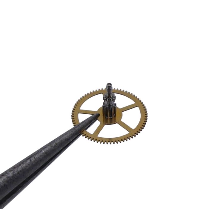 Jaeger LeCoultre 428/2 - 200 Roue de centre avec chaussée (roue de minute) (à l'unité) - Center wheel and pinion with cannon pin