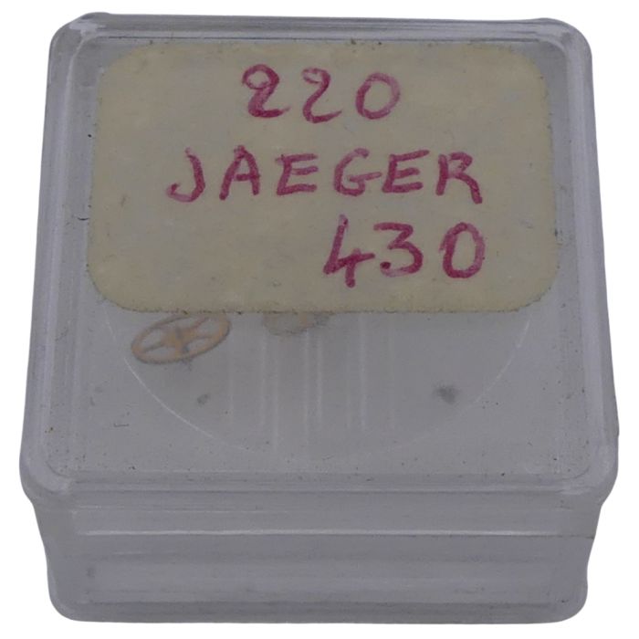 Jaeger LeCoultre 430 - 220 Roue de seconde court pivot (à l'unité) - Fourth wheel and pinion without second hand bit (per unit)