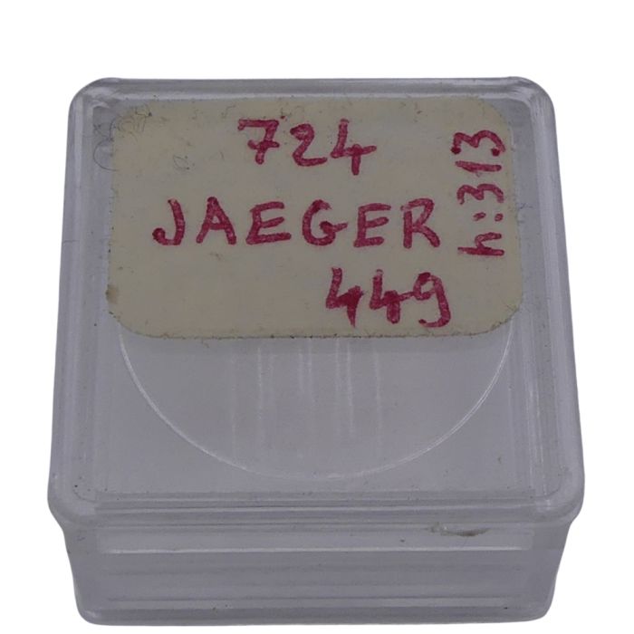 Jaeger LeCoultre 449 - 724 Axe de balancier "incabloc" (à l'unité) - "Incabloc" balance staff pivoted (per unit)