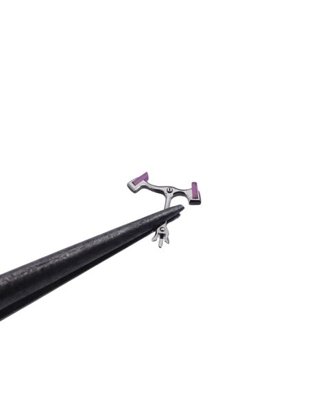 Jaeger LeCoultre 463 - 710 Ancre montée (à l'unité) - Jewelled pallet fork and staff (per unit)