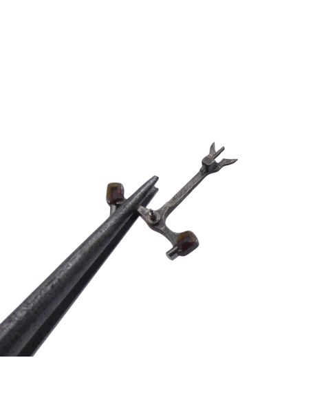 Junghans 68 - 710 Ancre montée (à l'unité) - Jewelled pallet fork and staff (per unit)