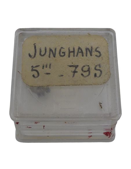 Junghans 79S - 240 Chaussée lanternée (à l'unité) - Cannon pinon with clam notch (per unit)