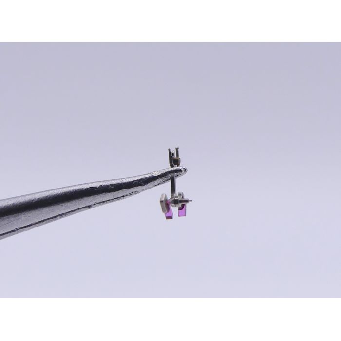 Junghans 73 - 710 Ancre montée (à l'unité) - Jewelled pallet fork and staff (per unit)