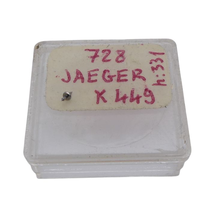 Jaeger LeCoultre 449 - 723 Axe de balancier (à l'unité) - Balancer staff pivoted (per unit)