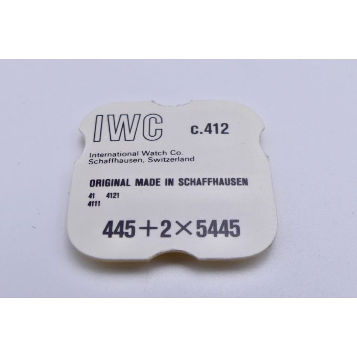 copy ofIWC 412 - 182 Barillet avec couvercle (sans arbre) (à l'unité) - Barrel and cover (without arbor) (per unit)