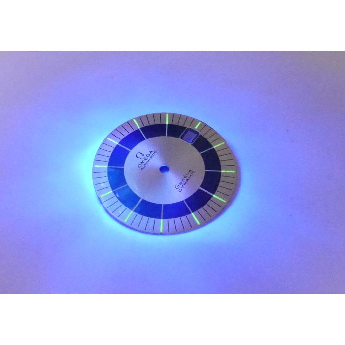 Omega Dynamic 166.039 cadran gris - Dial