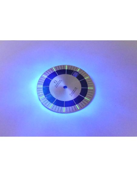 Omega Dynamic 166.039 cadran gris - Dial