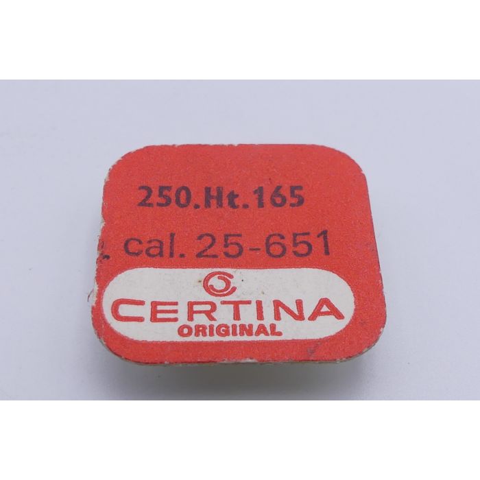 Certina 25-651 - 250 Roue des heures (à l'unité) - Hour wheel (per unit) - Ht: 165