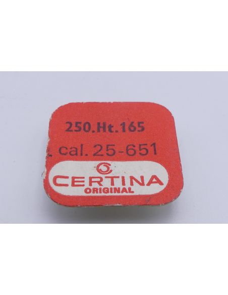 Certina 25-651 - 250 Roue des heures (à l'unité) - Hour wheel (per unit) - Ht: 165